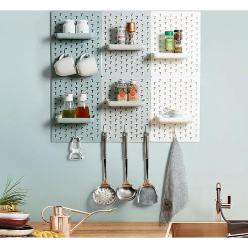 Punch-free Shelf for Wall Racks Large-capacity Hat Holder Home Hanging Organizer Simple Hook Storage Rack Kitchen Bathroom Tool