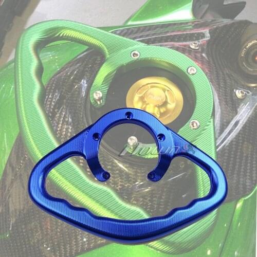 For KAWASAKI Z800 Z1000 ER6N ER6F Z750 Motorcycle Accessories Passenger Handgrips Hand Grip Tank Grab Bar Handles Armrest Red