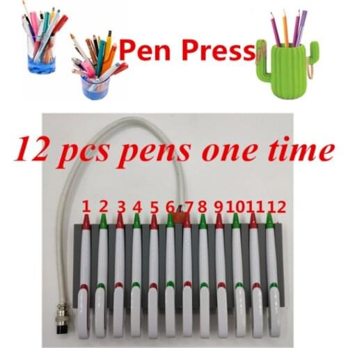 Sublimation Pen Heat Hot Press Pad Mat Available 220V/110V Pen Heat Press Mat 12pcs Pens One Time