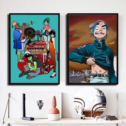 Street Fighter (Name Of Virtual Band) Legendary Great Star High Definition Printing Art Painting Poster Canvas Wall Home Decor