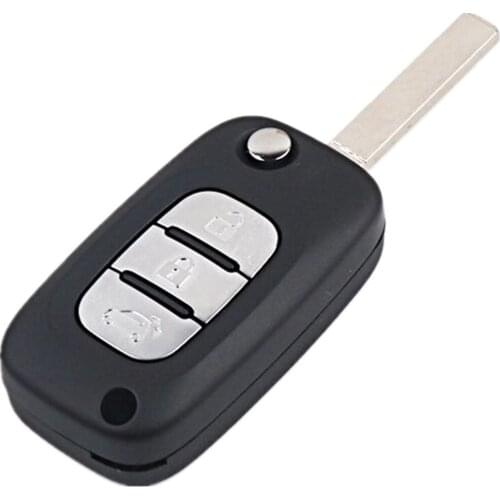 XRSHKEY 3 Button Remote Key Filp Car Key 433Mhz with 4A Chip for MB Sma*t Fortwo 453 Forfour 2015 2016 2017