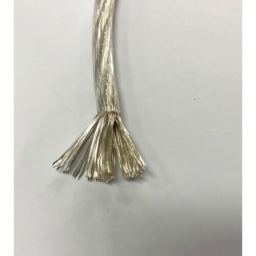 Telflon aviation wire AF250 silver-plated wire cable 10 square OD 5.5mm temperature compensation wires for household appliances