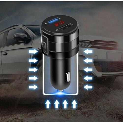 Wireless Bluetooth 5.0 Car FM Transmitter MP3 Music Player AUX Radio Adapter Dual USB Charger Handsfree Car Kits