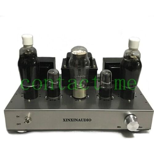 FD422 direct heating tube power amplifier, Class A single-ended power AMP, output power 8w*2, frequency response 20hz--20khz