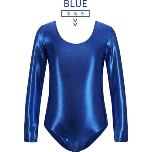 6Colors Girls Ballet Dance Clothes Leotard Toddler Long sheeve Gymnastics Leotard Professional Ballerina Train Costumes