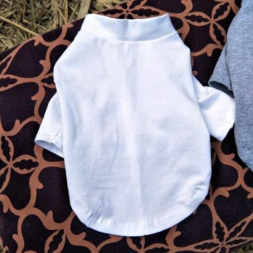 Cotton Dog Shirt Cat Puppy Costume Small Dog Clothes Pajamas T-shirt Yorkshire Pomeranian Poodle Bichon Schnauzer Pet Clothing