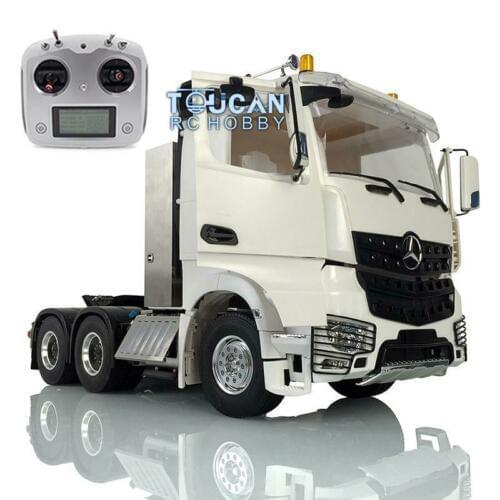 LESU RC Metal 1/14 Chassis 6*6 Radio Light Hercul Tractor Truck Cabin Sound THZH0796-SMT2