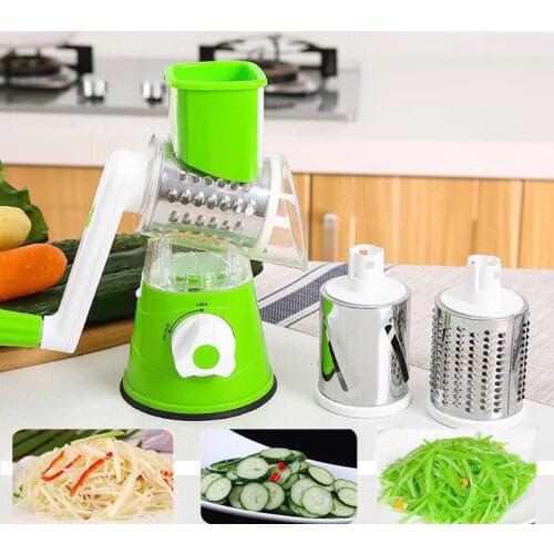 Mandoline Vegetable Cutter Slicer Cutter Kitchen Tool Manual Multifunctional Round Potato Cheese Kitchen Gadgets Accessories