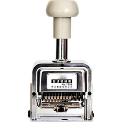 Number Machine 9 position automatic numbering machine into the number coding Page Chapter marking machine digital stamp