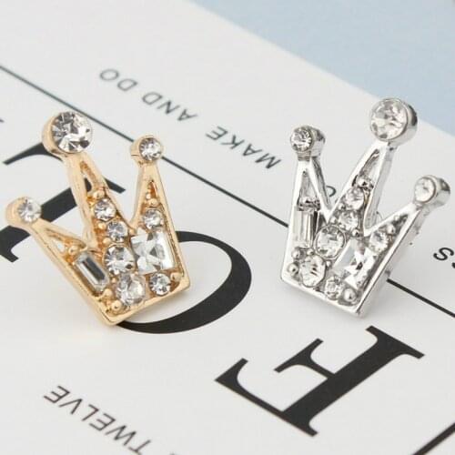 New Fashion Accessories Brooch Full Crystal Mini Mens And Womens General Small Crown Brooch Wholesale Brooches For Women