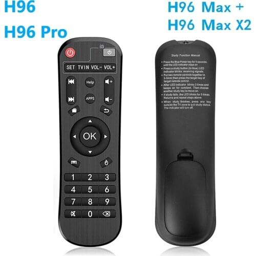 Original Remote Control for H96 MAX PLUS RK3328 and H96 MAX X2 S905X2 Adroid TV Box IR Remote Controller set top box