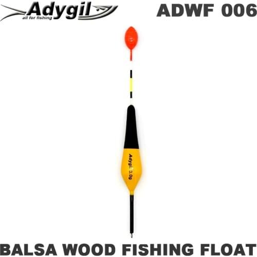 Adygil Balsa Wood Fishing Float ADWF 006 160mm Floatation 3g 6pcs/lot