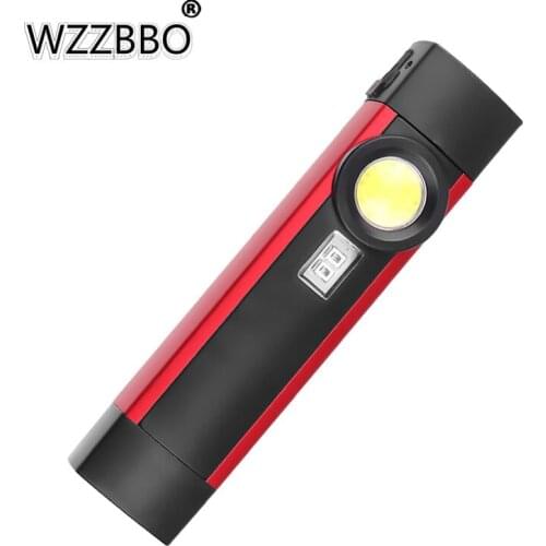 4 Mode COB LED Auto and Motorcycle Repair Light USB Rechargeable Inspection Light Work Light with Magnet Outdoor