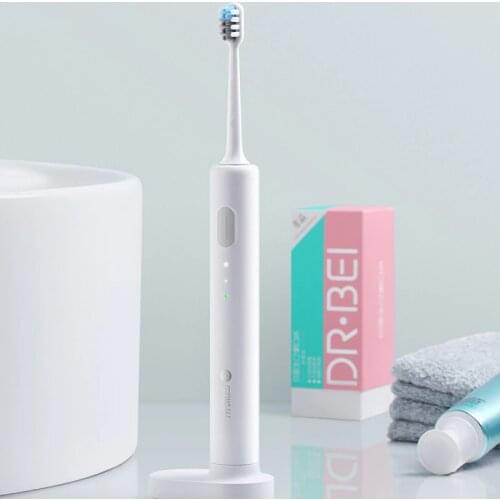 Stock Youpin Doctor B Electric Toothbrush Sound Waves Smart Brush Ultrasonic Whitening Waterproof Wireless Charging Travel Box