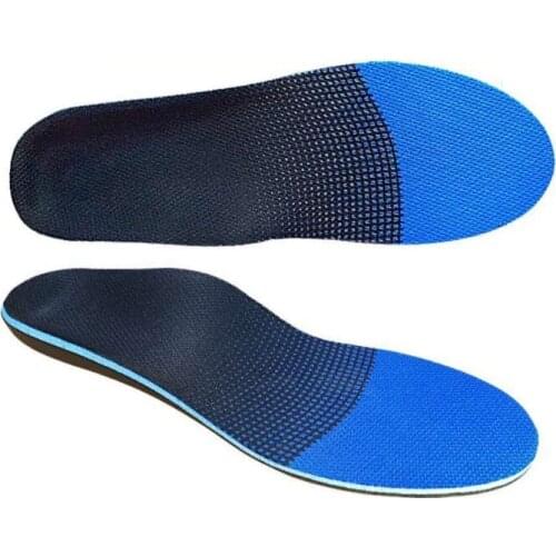 High quality Flatfoot Orthotics Orthopedic insoles Varus Feet Cushion Pads Care Plantar fasciitis correction insole EVA insole
