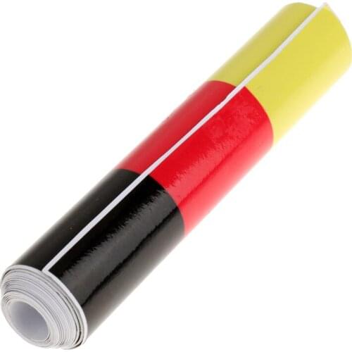 1.5M Germany M Performance Stripes Vinyl Decal Sticker For BMW Racing Car