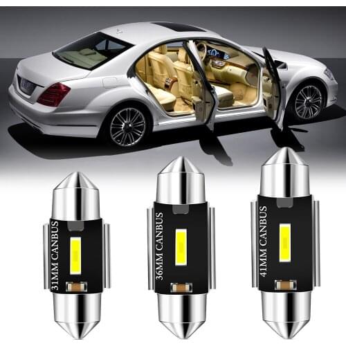 1pcs C5W C10W Canbus Error Free Car Festoon LED Bulbs Interior Light for Lada Grant FL 4x4 Niva Xray Kalina Priora Vesta Largus