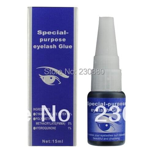 2016 factory price hot sale strong silk gum eyelash extension glue from korea