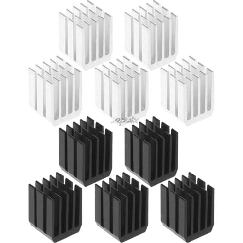 5 x Aluminum Cooling PCS 9x9x12MM Chipset Heat Sink RAM Radiator Heatsink Cooler