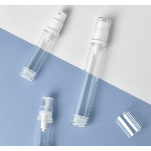 50pcs 5ml 10ml15ml duckbill airless bottle Lotion bottle spray bottle fine mist airless bottle Sunscreen Toner Moisture Pack