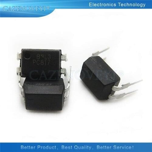 50pcs/lot PC817B PC817 817 817B EL817 FOD817C LTV817A LTV-817-A DIP-4