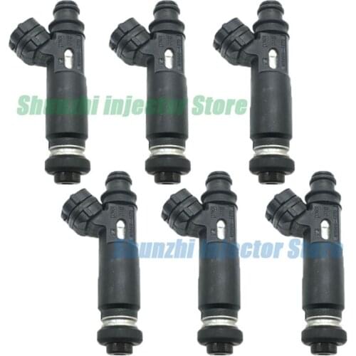 6pcs Fuel Injector Nozzle For Mitsubishi Montero 3.8L 2003 - 2006 MR578878 195500-4370 1955004370
