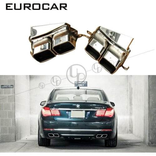 7S F02 to 760 exhaust 760 Li Muffler Tip 304 Stainless Steel Pipe for 7S 740 to 760 Li mufflers