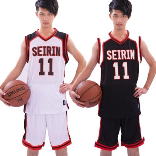 Anime Kuroko No Basket Kuroko Tetsuya Kagami Taiga Cosplay Costume Basketball Outfit Tops Pants Jersey Sportswear School Uniform