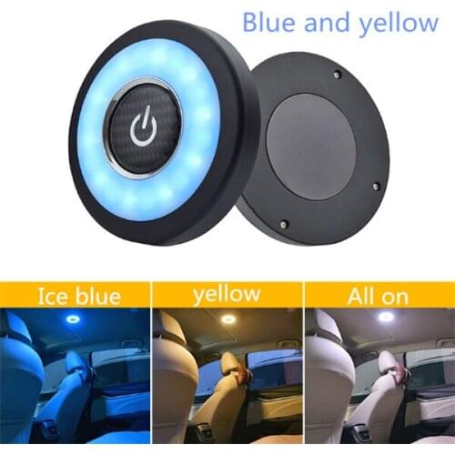 Car Fittings Car Interior Trim Touch Type Small Night Light Ceillight Reading Light Inside The Car