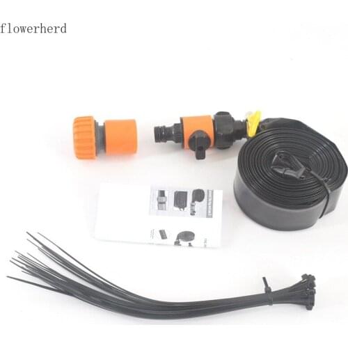 Trampoline Sprinkler 12 Meters Tube Garden Irrigation Trampoline Cooling Tool Water Tube System Plant Water Agriculture Tools