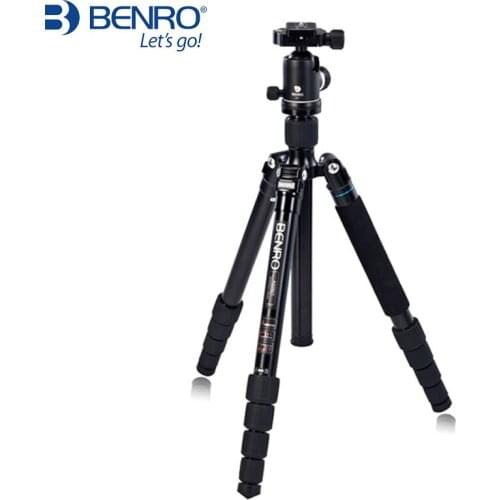 Benro A2292TV1 Tripod Portable Flexible Monopod V1 Ballhead 5 Section Carrying Bag Max Loading 14kg DHL Free Shipping