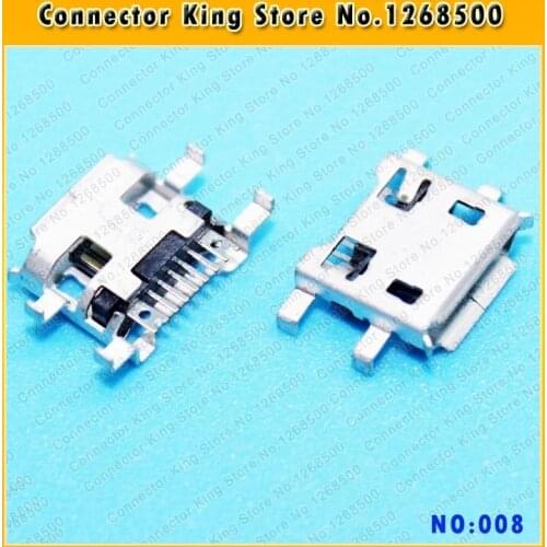 ChengHaoRan Micro USB 2.0 female connector/USB jack Mobile phone Tablet Micro USB Jack Charge Socket 7-pin 7P,MC-008