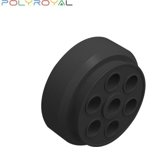 POLYROYAL Building Blocks Technology parts 32x15mm round hub, turbo ventilation 1 PCS Educational toy for children 60208