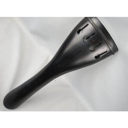 Best 1pcs blank double bass tailpieces 3/4 with tail gut ,nature Ebony