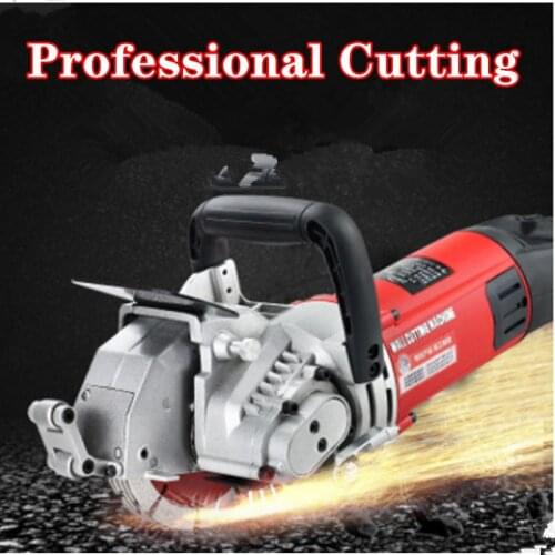 220V 3KW Electric Wall Chaser Groove Cutting Machine Wall slotting machine Steel Concrete cutting machine