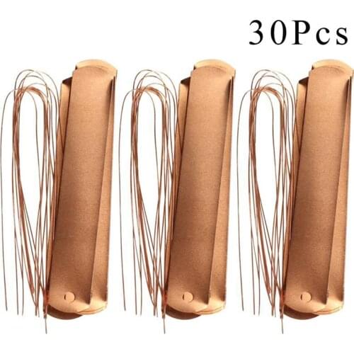 3 Set Copper Gardening Labels Plant Tag Hanging Display Sign for Balcony Garden Pots Planters Black (Rose Gold)