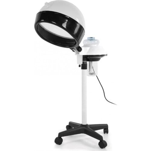 Hair Salon Spa Hair Steamer Rolling Stand Hooded Hair Coloring Perming Conditioning Steamer