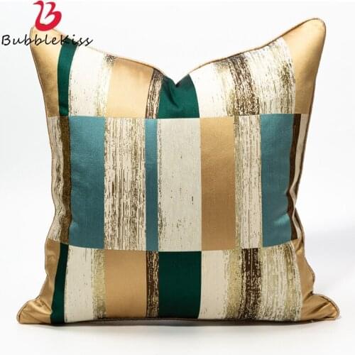 Bubble Kiss Nordic Light Luxury Cushions Cover Geometric Jacquard Living Room Sofa Throw Pillow Case Square Office Pillowcovers