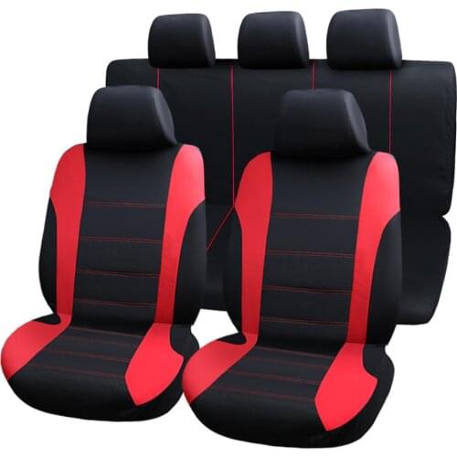 Universal Fashion Front Back Car Seat Covers Set for Most Cars High-end Luxury Car Interiors