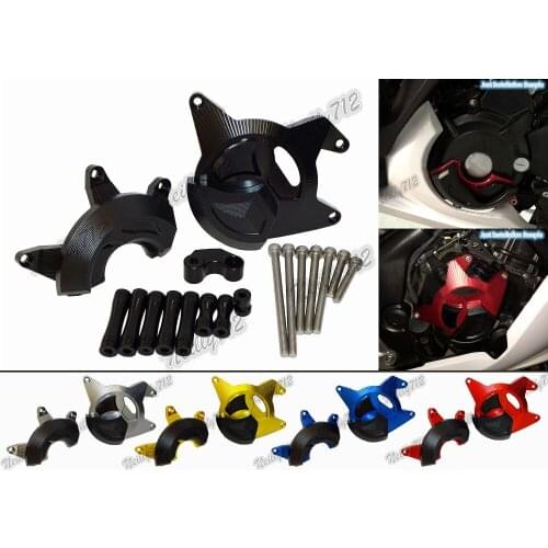 Waase Engine Stator Clutch Cover Crash Frame Slider Protector For HONDA CBR300R CBR 300 R CB300F 2014 2015 2016