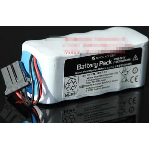 1PCS Original NEW NKB-301V 12V 2800mAh FOR TEC7621 TEC7631 defibrillator battery Free Shipping