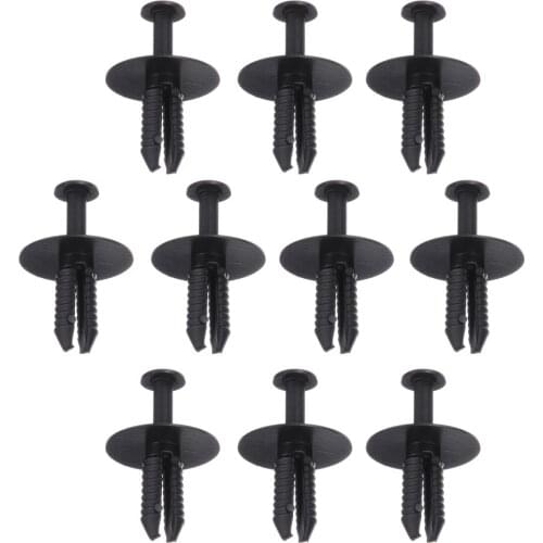10pcs/set 6mm Car Body Panel Bumper Rivet Trim Clip Auto Bumper Fastener 51111908077/51110029491 For BMW