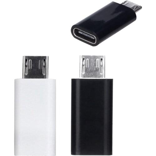 2pcs/pack Type C Female to Micro USB Male Adapter Connector Connect Futural Digital