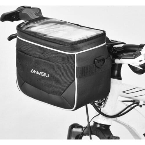 Anmeilu bike bag skateboards car bag folding handlebar bag balanced car ride tra nsport leading package