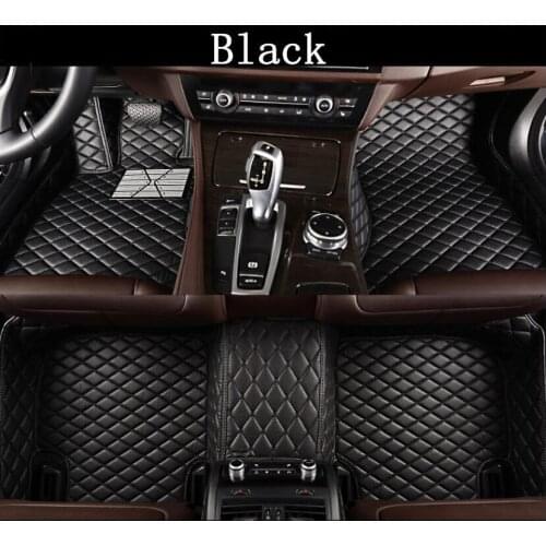 Car 3D Luxury Leather Car Floor Mats For 05-09 Toyota REIZ 2005 2006 2007 2008 2009 EMS Free shipping