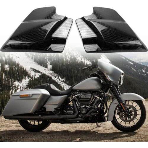 Motorcycle ABS Side Cover Panel For Harley Touring Road Street Electra Glide Road King FLT FLH 2009-2018