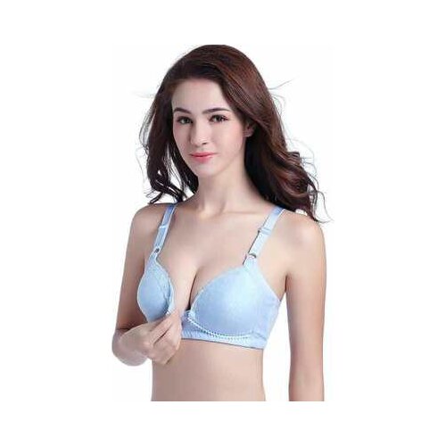 Wirefree Breastfeeding Maternity Bra Cotton Adjustable Breastfeeding Bra for Pregnant Big Size Nursing Maternity Bra Underwear