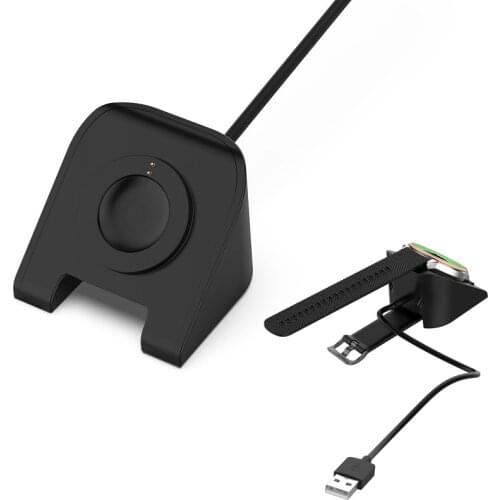 Dock Charger Stand Charging Cable For Fossil Sport Watch For Michael Kors Access Gen 4 MKGO/Runway/Sofie 5/5E Lexington/Bradshaw