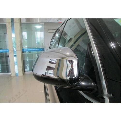 Chrome Rearview Mirror Shell Rear-view Mirror Protection Kit Cover Trim Accessories For BMW X5 F15 2014-2016