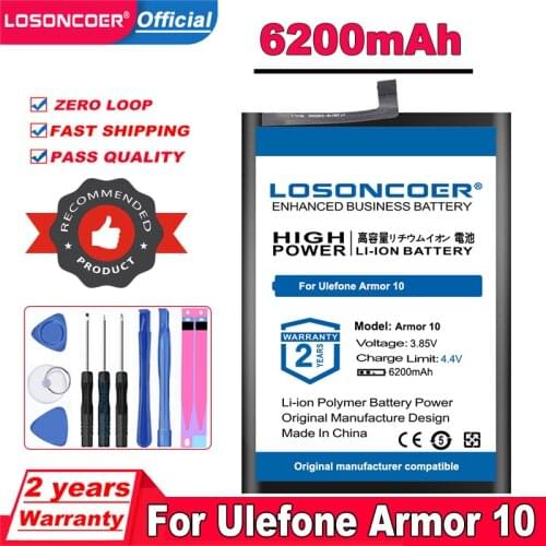 LOSONCOER Ulefone Armor 8 Phone Batteries China